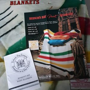 Hudson  6 point bay blanket woolen  with box